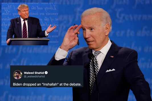 Joe Biden said 'Inshallah' during Tuesday's Presidential debate to poke  Donald Trump about revealing his tax returns | Image credit: Reuters/Reuters