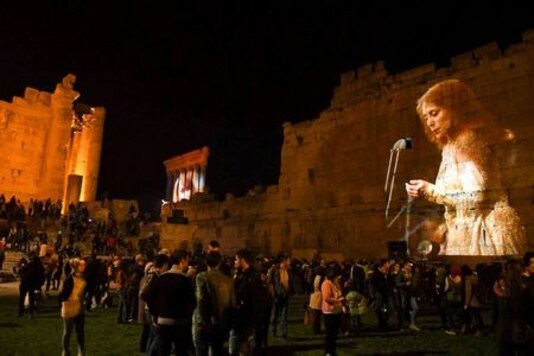 Macron Reassures Protesters After Meeting Lebanon's Symbol Of Unity, Singer Fairouz