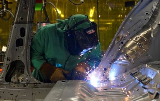 U.S. Manufacturing Activity At Nearly Two-year High; New Orders Accelerate