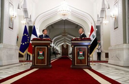 Foreign Interference Main Challenge Facing Iraq, Says France's Macron Foreign Interference Main Challenge Facing Iraq, Says France's Macron