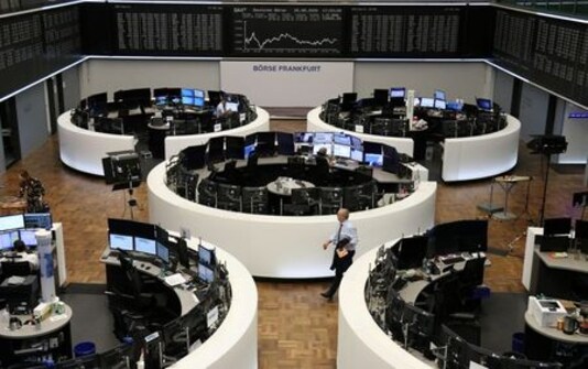 Shares Grind Out Records, Dollar Gaining Ground