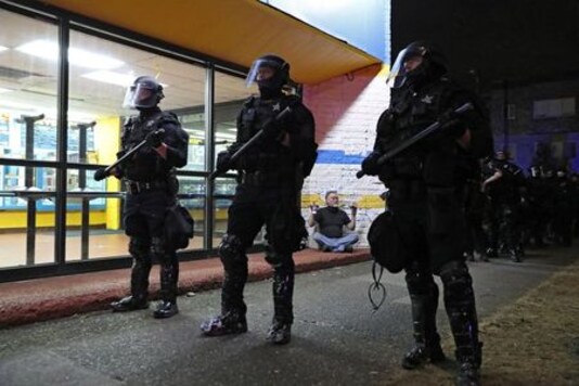 Portland Police Made 'multiple Arrests' Overnight As City Nears 100 Days Of Protests Portland Police Made 'multiple Arrests' Overnight As City Nears 100 Days Of Protests