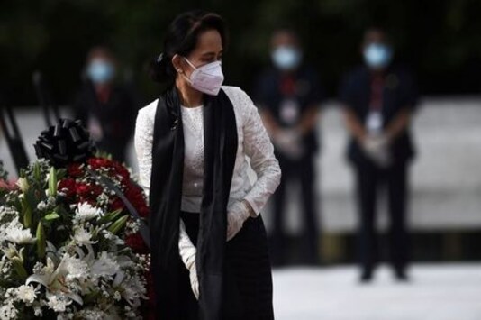 Myanmar's Suu Kyi Pulls Out Of First Election Trip Over Coronavirus