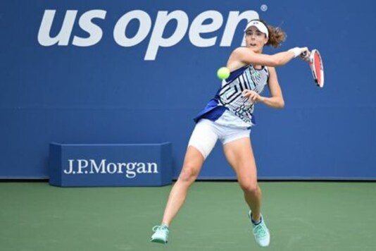 Spirited Pironkova Overcomes Cornet To Move Into U.S. Open Quarters