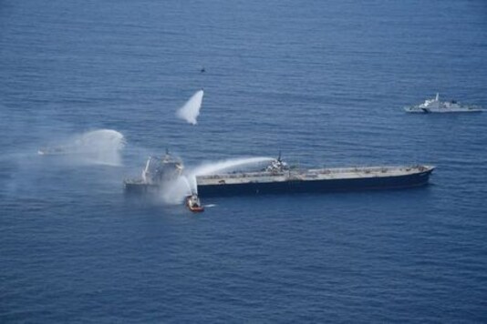 Sri Lanka Says Has 'better Control' Over New Fire In Oil Tanker