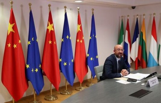 CHINA-EU-SUMMIT:EU-China summit to mark soured relations with deal on whiskey