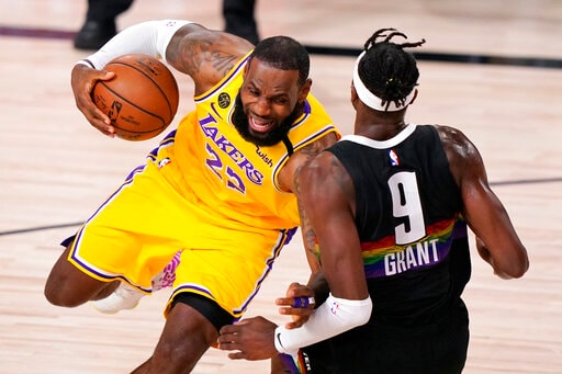 Davis Lakers Beat Nuggets To Take 3 1 Lead In West Finals