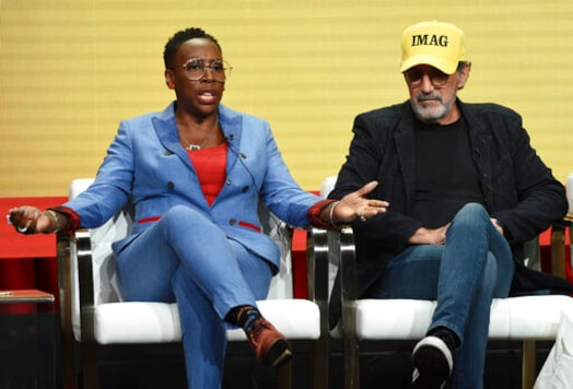 Gina Yashere, left, producer of the CBS series 
