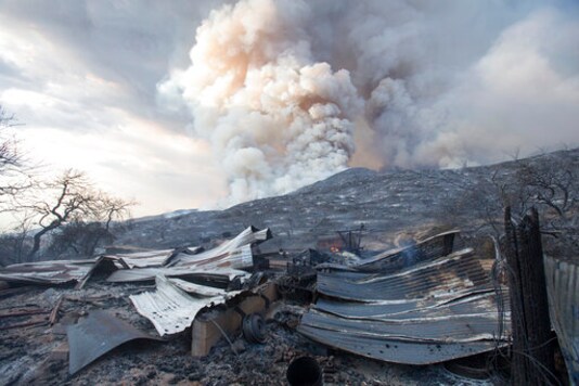 California Fire Sparked By Device To Reveal Baby's Gender