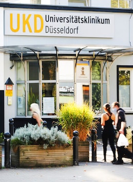 People enter the University Hospital in Duesseldorf, Germany, Tuesday, Sept. 15, 2020. German authorities say a hacker attack caused the partial failure of IT systems at a major hospital in Duesseldorf, and a woman
who needed urgent admission died after she had to be taken to another city for treatment. (Roland Weihrauch/dpa via AP) People enter the University Hospital in Duesseldorf, Germany, Tuesday, Sept. 15, 2020. German authorities say a hacker attack caused the partial failure of IT systems at a major hospital in Duesseldorf, and a woman
who needed urgent admission died after she had to be taken to another city for treatment. (Roland Weihrauch/dpa via AP)