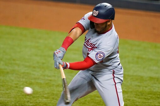 Rojas, Cooper Homer To Lead Marlins Over Nationals 7-3 - News18