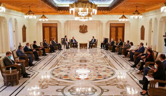 Russian FM In Syria, Meets Assad In First Visit Since 2012