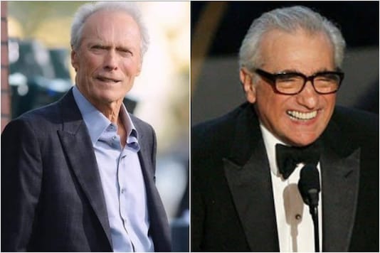 Clint Eastwood (L), Martin Scorsese