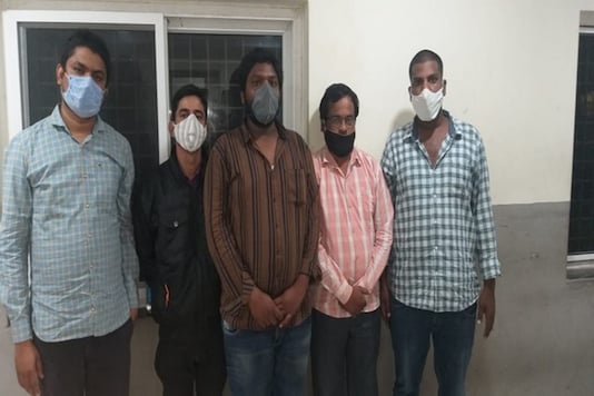 The police also arrested managers Sunil Kumar, Pradeep, auditors Santosh and Sivanath and a car, a two-wheeler and real estate documents were seized from them. (ANI Image)
