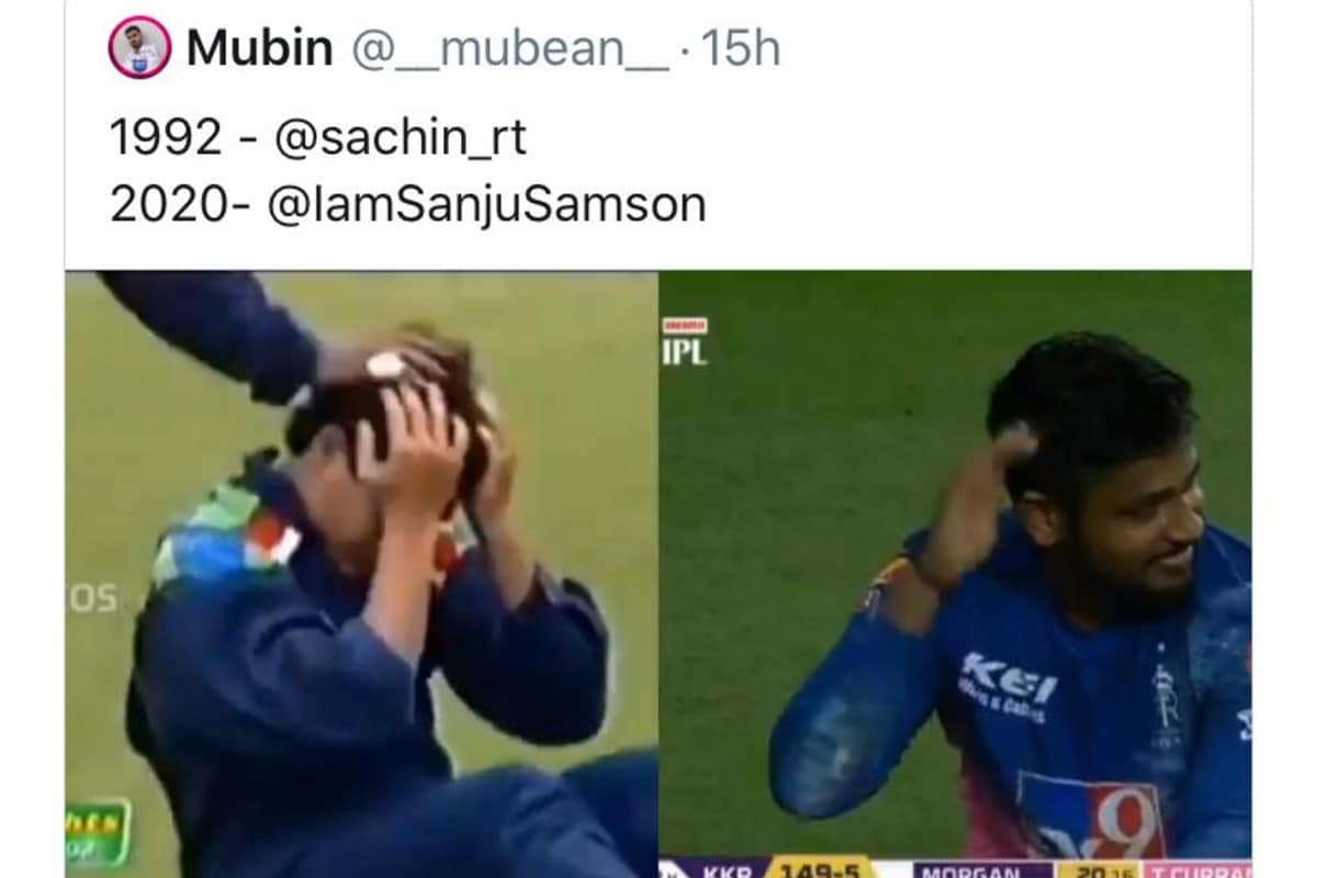IPL 2020: Sachin Tendulkar Praises Sanju Samson’s Catch; Compares With His Own Taken During 1992 World Cup