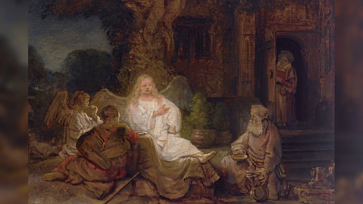 Painting by Rembrandt Depicting Biblical Scene to Go on Auction for 30