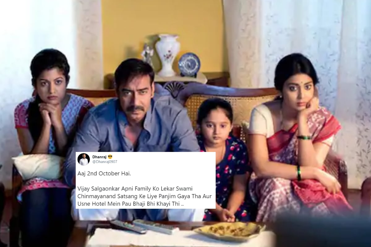 Drishyam' Fans are Back With Annual Reminder to Tell You What Happened on 2nd October