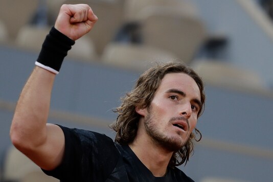 Stefanos Tsitsipas made it into the third round of French Open. (Photo Credit: AP)