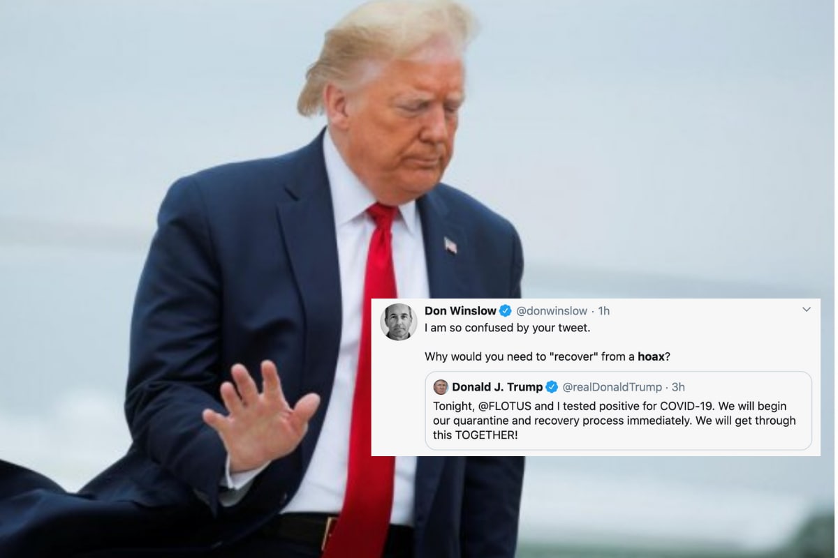 Trump Gets COVID-19—And Sets Twitter Ablaze wth Memes