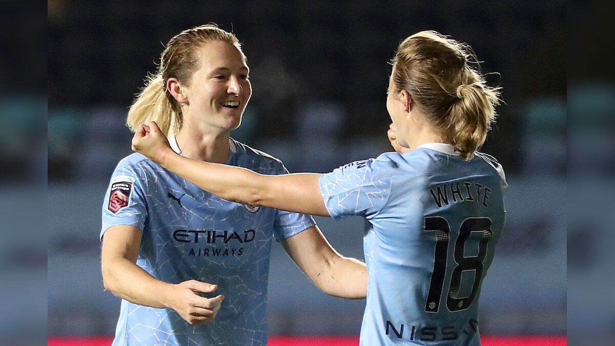 Sam Mewis Scores First Goal For Manchester City Helping Them Secure Women S Fa Cup Final Spot