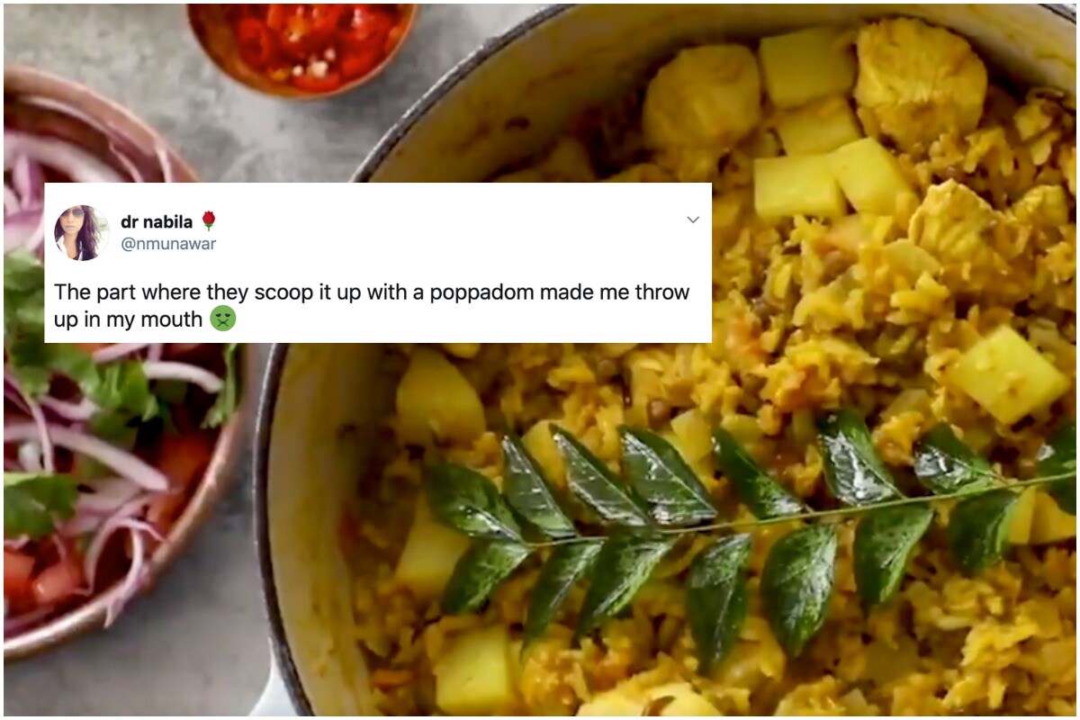 Food Channel Apologises after Biryani Recipe with Lentils Leaves Bad Taste in Desi Mouths