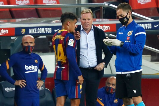 Ronald Koeman was happy with Barcelona's performance. (Photo Credit: AP)