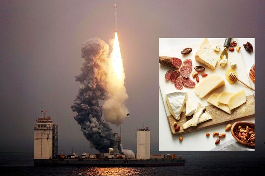 Space food | Image credit: Reuters/Twitter