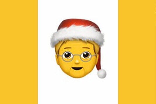 The new emojis will be available with iOS 14.2, evidently in time for holiday 2020. (AFP)