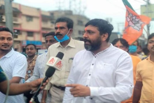 File photo of slain BJP leader Manish Shukla