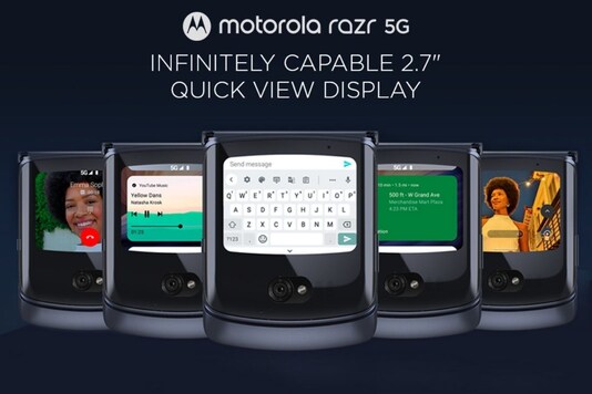 Moto Razr 5G launched in India. (Image Credit: Motorola)