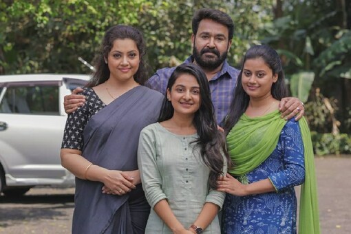 Mohanlal Shares BTS Glimpse of Drishyam 2 Cast and Director Jeethu Joseph