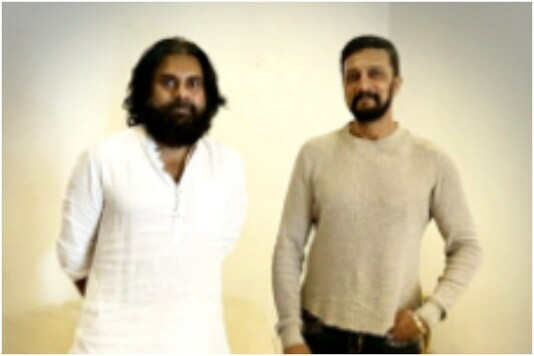 Pawan Kalyan and Kiccha Sudeep