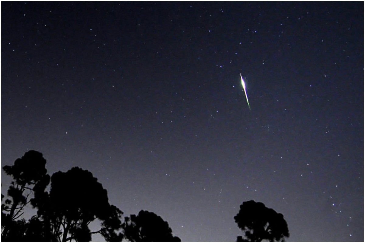 Sound boom in four countries caused by a rare “fireball during the day” meteorite