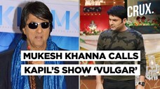 Gajendra Chauhan Blasts Mukesh Khanna For Criticising Kapil Sharma&rsquo;s Show