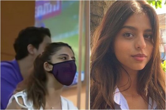 Suhana Khan watches IPL match (L)