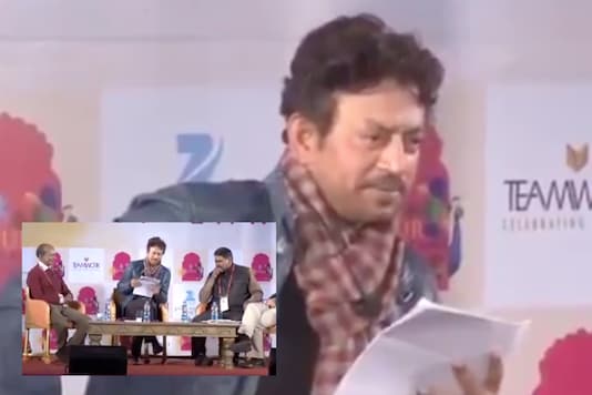 An old video of Irrfan Khan reciting 'Thakur Ka Kuan', a poem by Om Prakash Valmiki, has b been going viral following the Hathras rape and murder case | Image credit: Twitter An old video of Irrfan Khan reciting 'Thakur Ka Kuan', a poem by Om Prakash Valmiki, has b been going viral following the Hathras rape and murder case | Image credit: Twitter