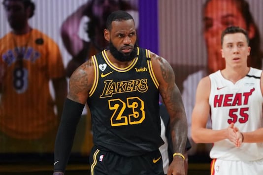 Los Angeles Lakers and Miami Heat (Photo Credit: Twitter) Los Angeles Lakers and Miami Heat (Photo Credit: Twitter)