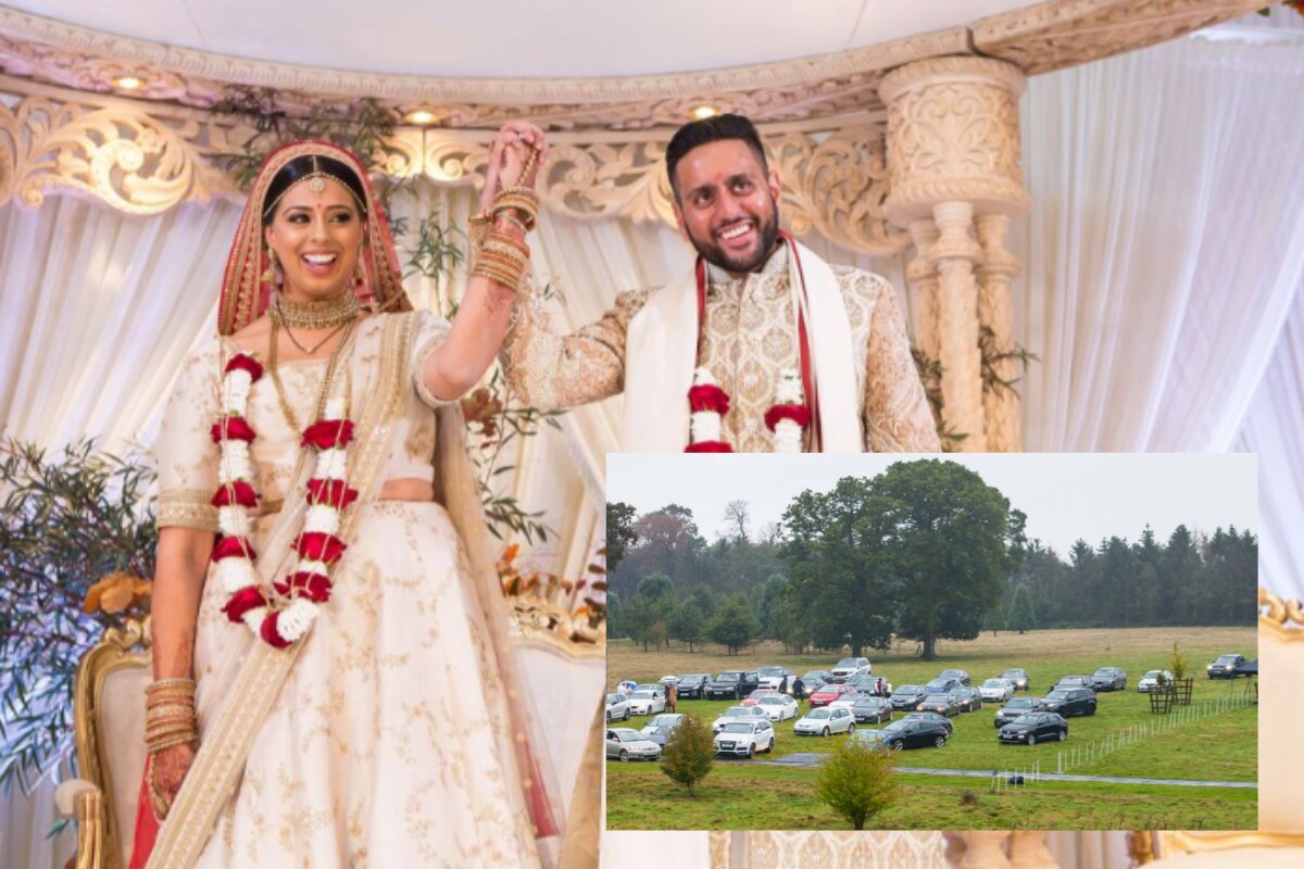 Come Rain or Pandemic: Desi Wedding Drive-in Managed to Beat Covid-19 Restrictions in UK
