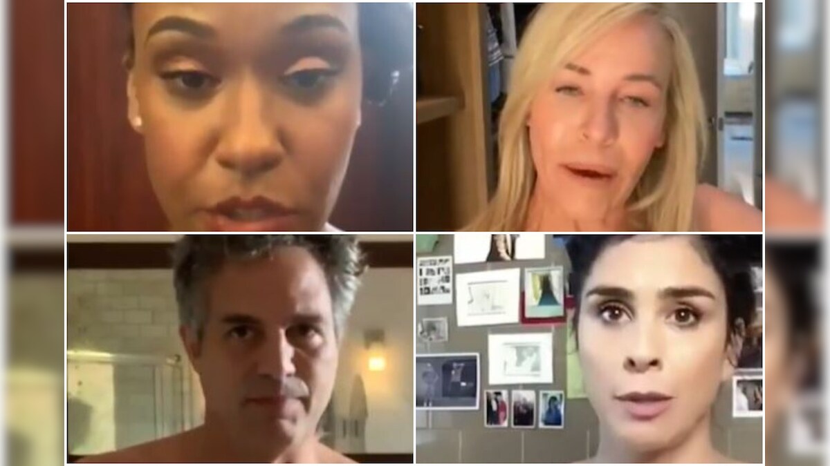 Amy Schumer, Mark Ruffalo and Other Hollywood Stars Go Topless to Explain Naked Ballots