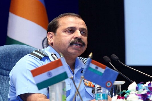 File photo of Air Chief Marshal Rakesh Kumar Singh Bhadauria. (Photo: Twitter/IAF)