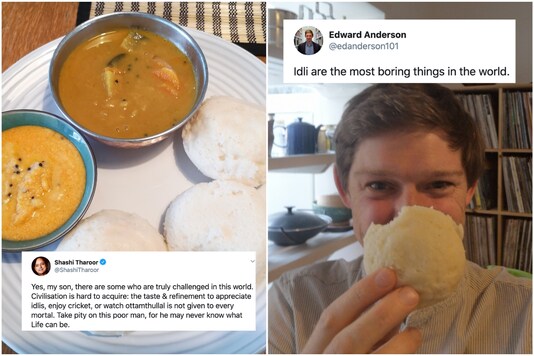 To Idli or not to Idli?  British professor Edward Anderson sparked a fierce debate on Twitter after calling Idlis 'boring' |  Image Credit: Twitter