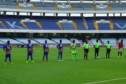 Bhawanipore FC and FC Bengaluru United (Photo Credit: AIFF) Bhawanipore FC and FC Bengaluru United (Photo Credit: AIFF)