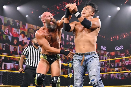 Kushida and Tommaso Ciampa (Photo Credit: WWE) Kushida and Tommaso Ciampa (Photo Credit: WWE)