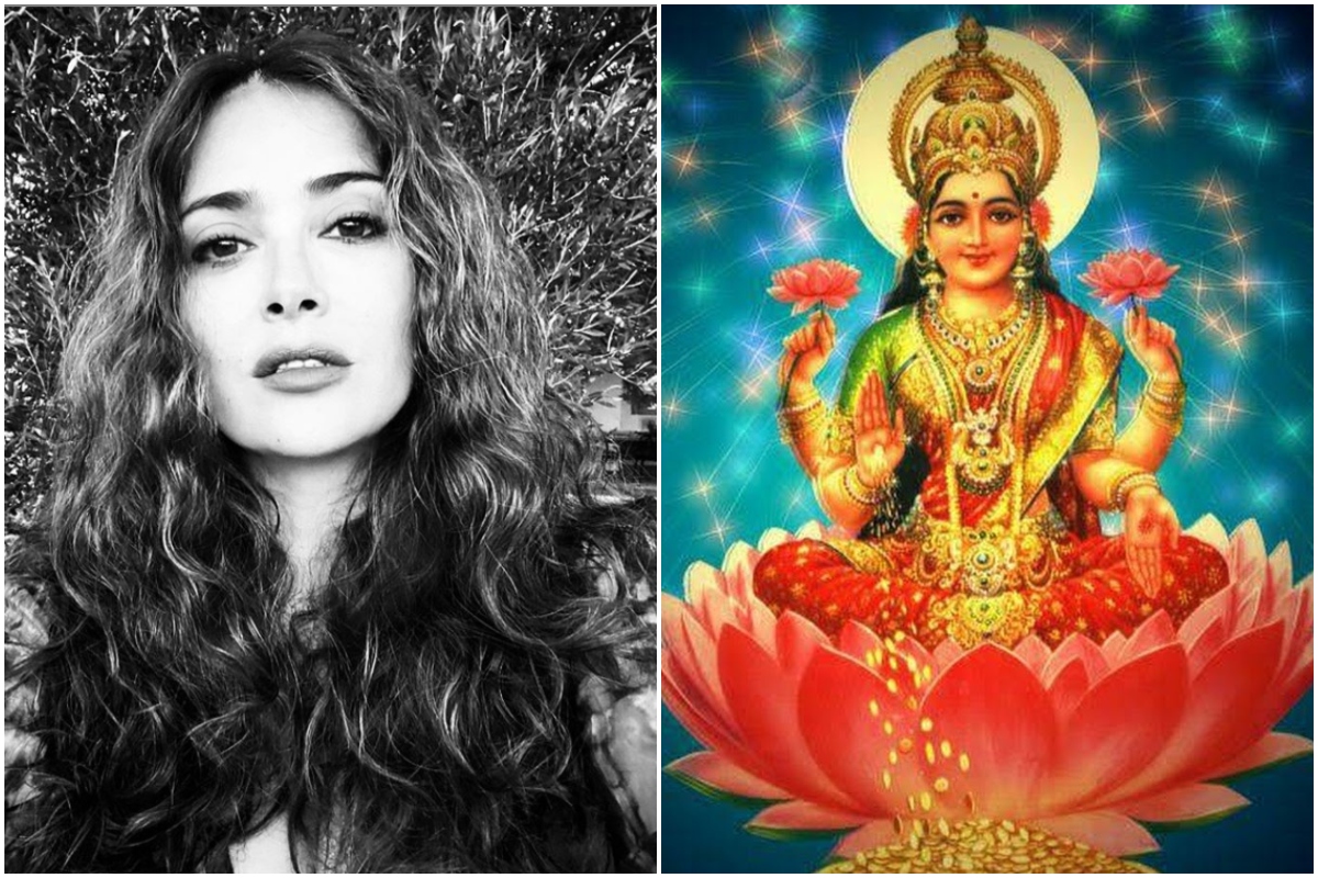 Salma Hayek Says She Meditates with Focus on Goddess Laxmi to ...