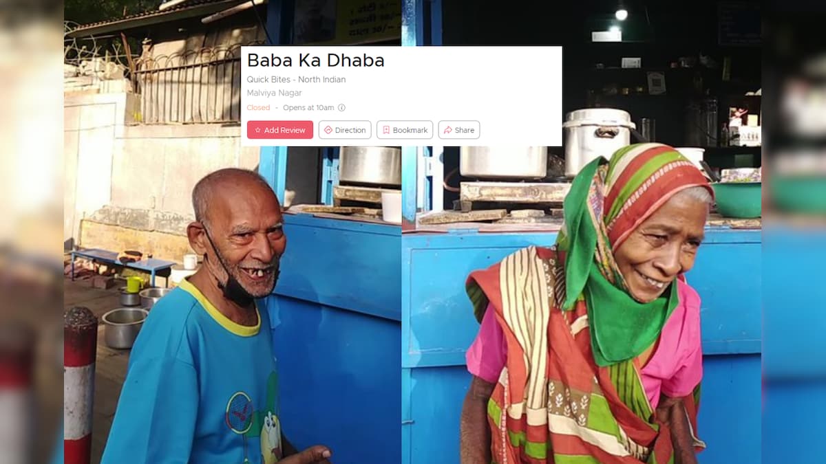 Elderly Delhi Couple's 'Baba Ka Dhaba' Went Viral Overnight. Now They're Listed on Zomato