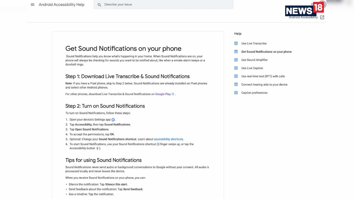 Did You Know, Android Phones And Apple iPhone Can Alert You To Sounds Around You?