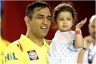 Dhoni's 5-Year-Old Daughter Ziva is Getting Rape Threats after CSK Lost IPL Match to KKR