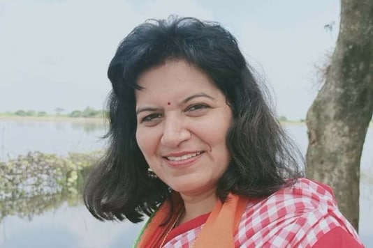 Aparajita Sarangi. (Image: Twitter/@AprajitaSarangi) Aparajita Sarangi. (Image: Twitter/@AprajitaSarangi)