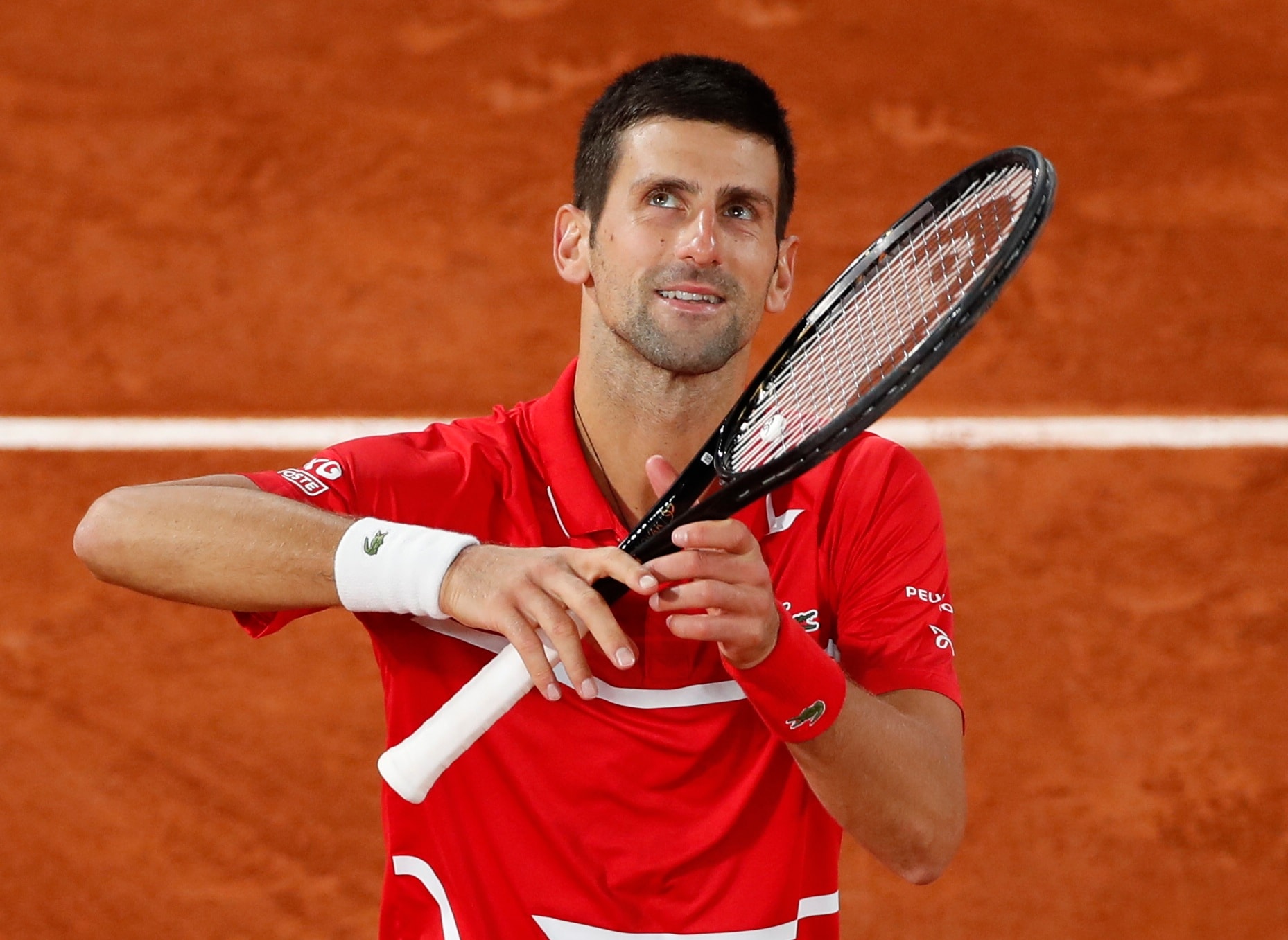 French Open Novak Djokovic Outlasts Gallant Stefanos Tsitsipas to Set
