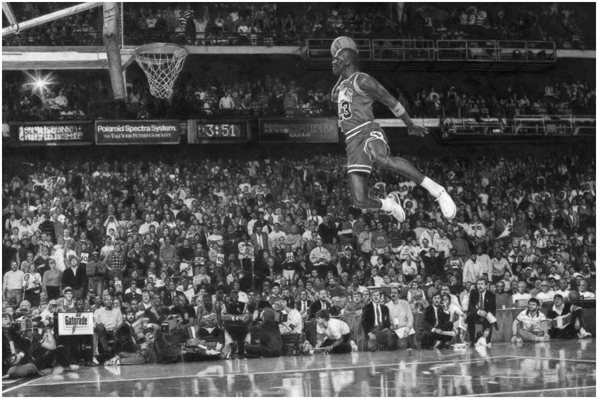 Artist S Hyper Realistic Pencil Sketch Of Michael Jordan Is Fooling Netizens Into Calling It A Photo